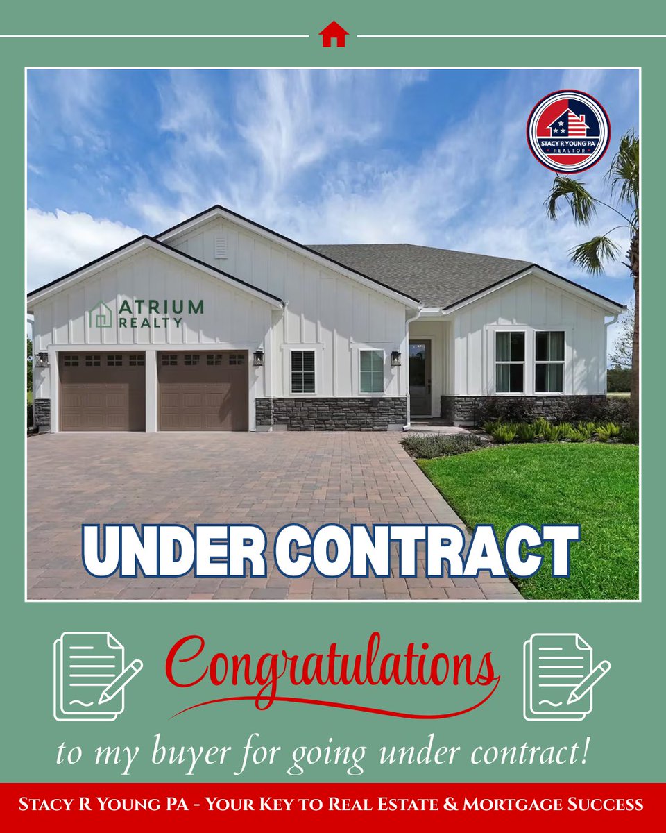 ADTV_Host's tweet image. So excited for my amazing veteran buyer, a retired Army Colonel 🇺🇸🏡

She’s building her dream home in McGirt’s Creek, and her current home went under contract in just 16 days!

Honored to serve those who have served.

#UnderContract  #AtriumRealty #VeteransUnitedRealty