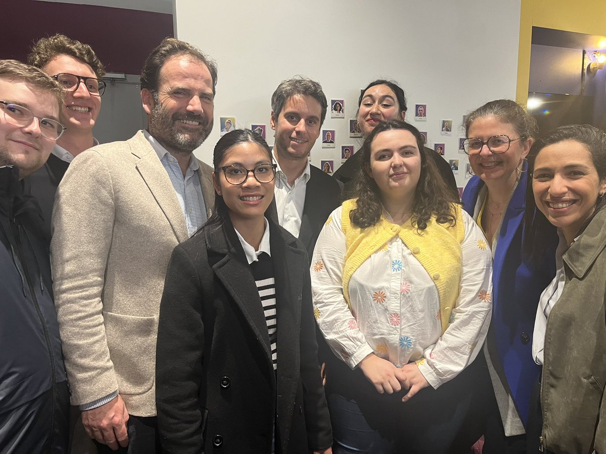 « On sent qu’il se passe quelque chose à Nantes ! » <a href="/GabrielAttal/">Gabriel Attal</a> 

Merci cher Gabriel pour ton soutien à notre union sincère <a href="/Foulques44/">Foulques Chombart de Lauwe</a> <a href="/sarahelhairy/">Sarah EL HAÏRY</a> <a href="/guillaumerichar/">Guillaume RICHARD</a> 
Un nouveau souffle pour #Nantes 🍀
#chombart26 #municipales2026 #NouveauSouffle