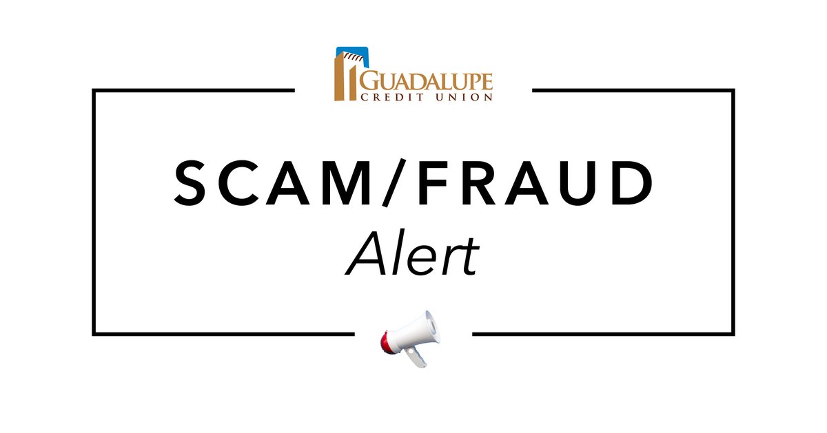 GuadalupeCU_NM's tweet image. 🚨 Scammers are impersonating Guadalupe by spoofing our phone number and asking for personal/account information.  This is a scam 🚫

We’ll never randomly call for your information. If you have doubts hang up &amp;amp; call us back. Stay vigilant!

#StaySafe #FraudAlert #MemberProtection