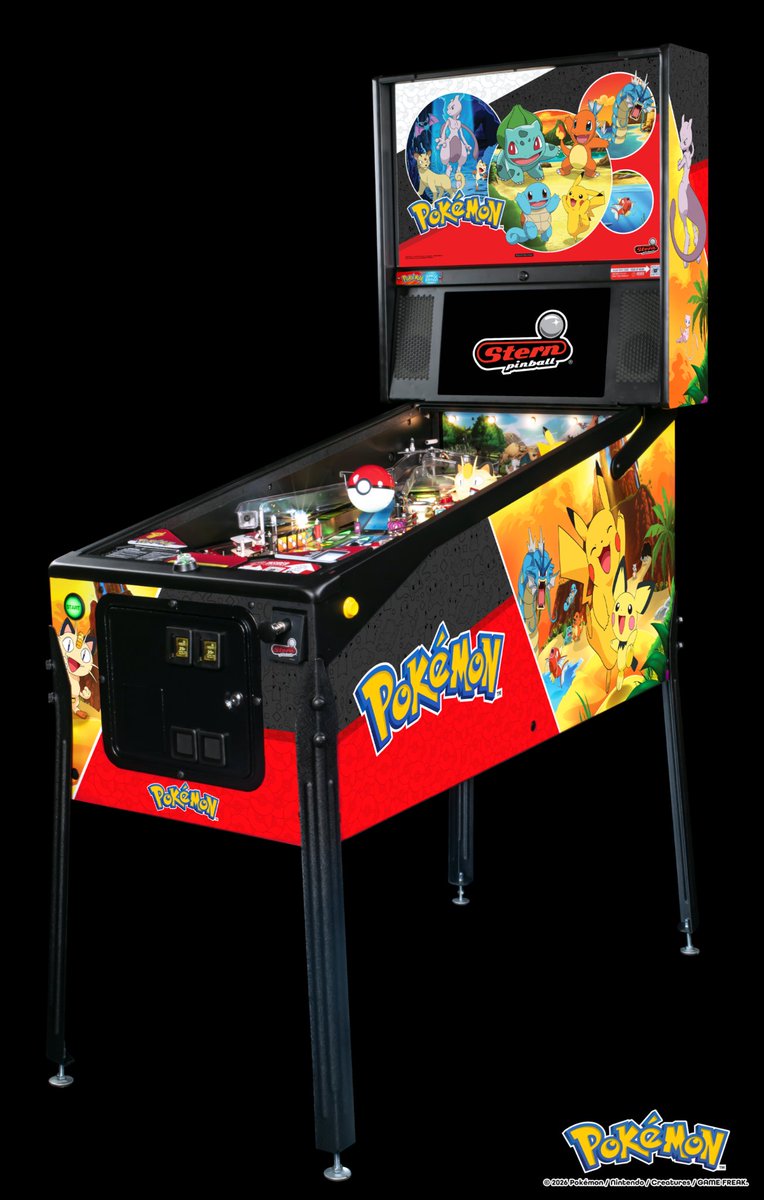 pinballheaven's tweet image. ⚡ Pokémon Pinball is now live on our website ⚡
Pro £8,595
Premium £11,495
Secure yours now 👉 pinball.co.uk/pinball-machin…�
#PinballHeaven #PokemonPinball #SternPinball
