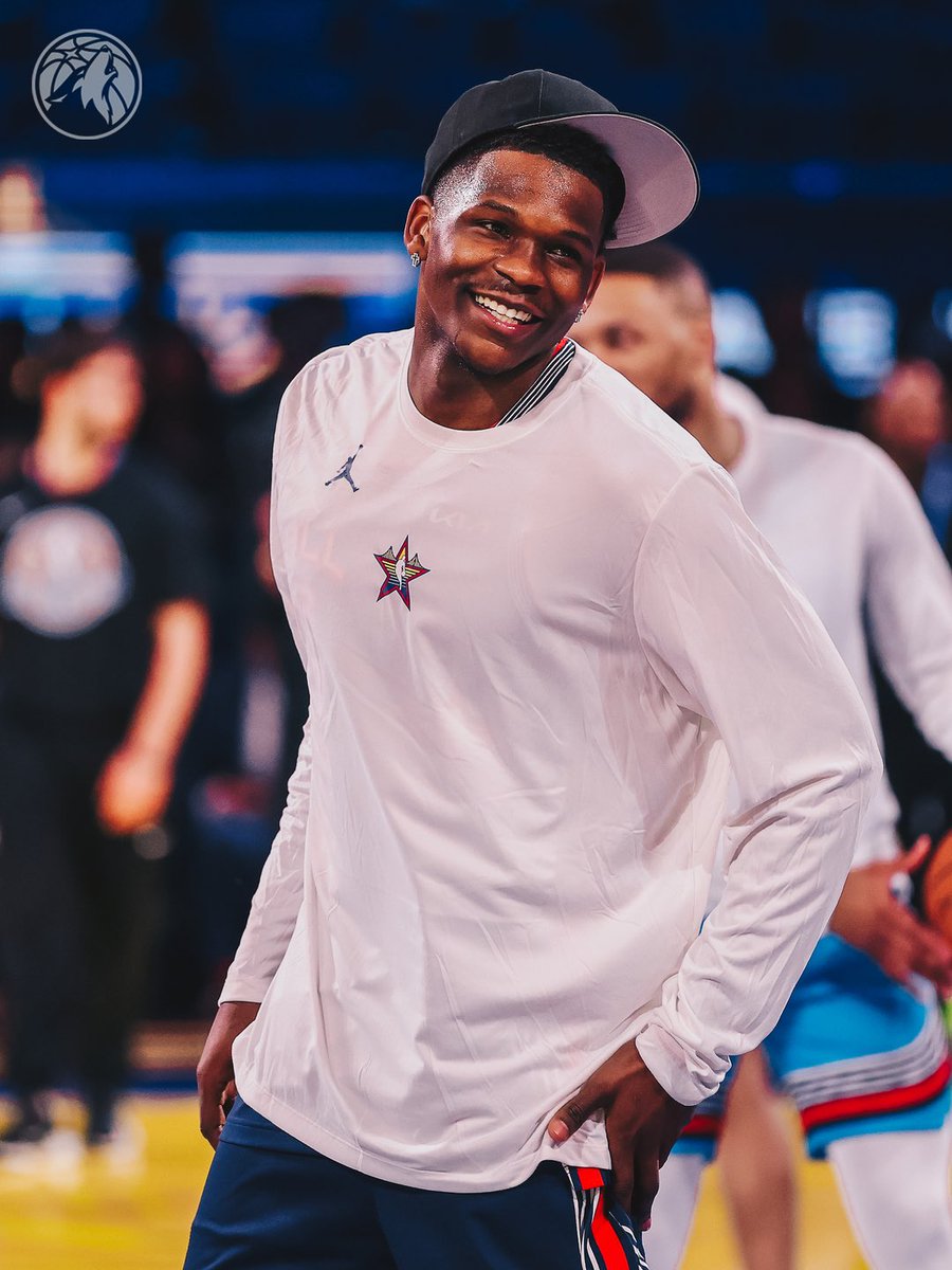 Timberwolves's tweet photo. 2025: 3️⃣ time All-Star. https://t.co/Oc34D9f4fG