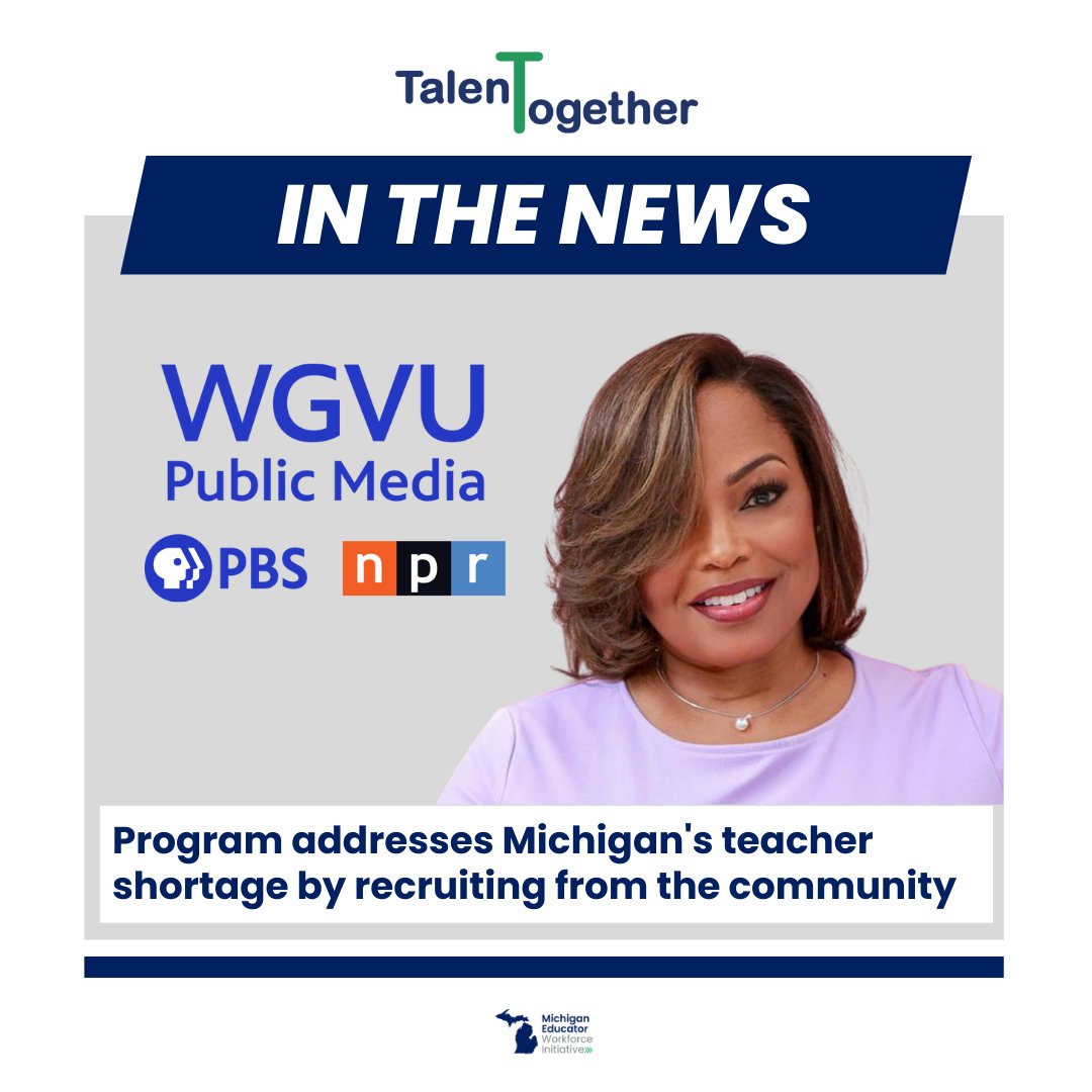 Michigan Educator Workforce Initiative tweet media