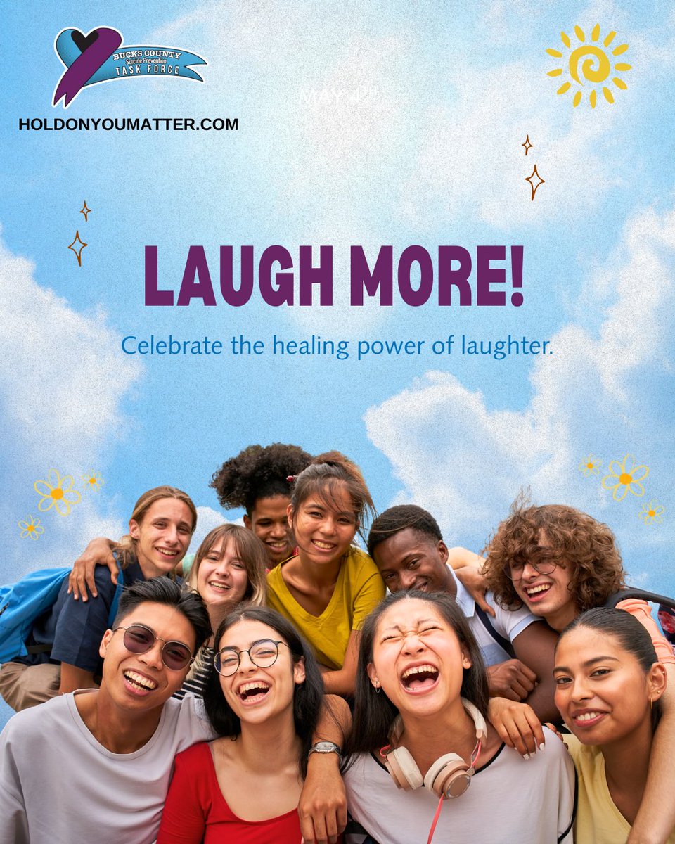 Laughter isn’t just fun—it’s powerful. Today’s goal: Find one thing that makes you laugh—and share it with someone else.

#LaughterIsMedicine #DailyJoy #MentalWellness #PositiveMindset #FindTheFunny #HoldOnYouMatter
