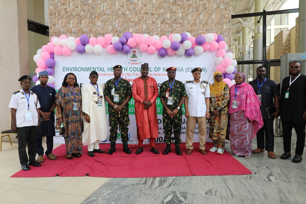 Environmental Health Council of Nigeria tweet media