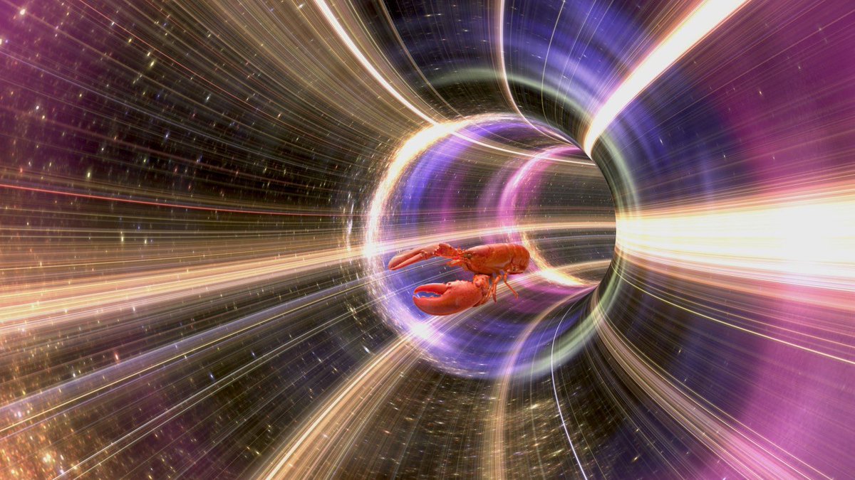 The Lobster has officially transcended beyond time and space.