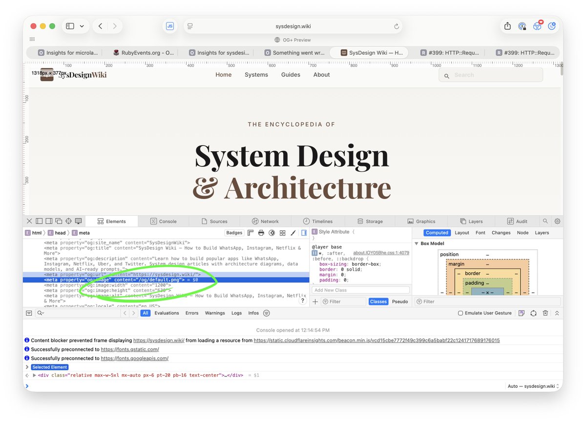 OpenGraph+ tweet media