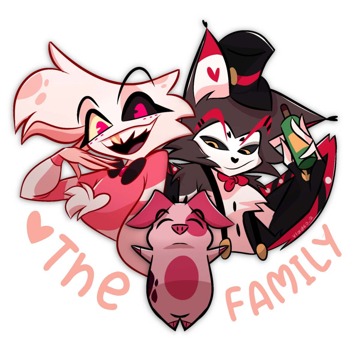 The Family ❤️ #HazbinHotel