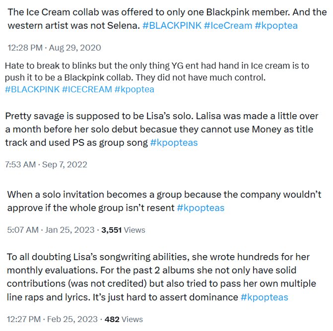 NDAs or no NDAs, someone WILL write a book about how that Korean label treated #LISA, how many of her projects &amp; invitations were shot or turned into group gigs, and how she was pressured during the renewal negotiations.

For fun check dates of those posts &amp; connect the dots.  😏