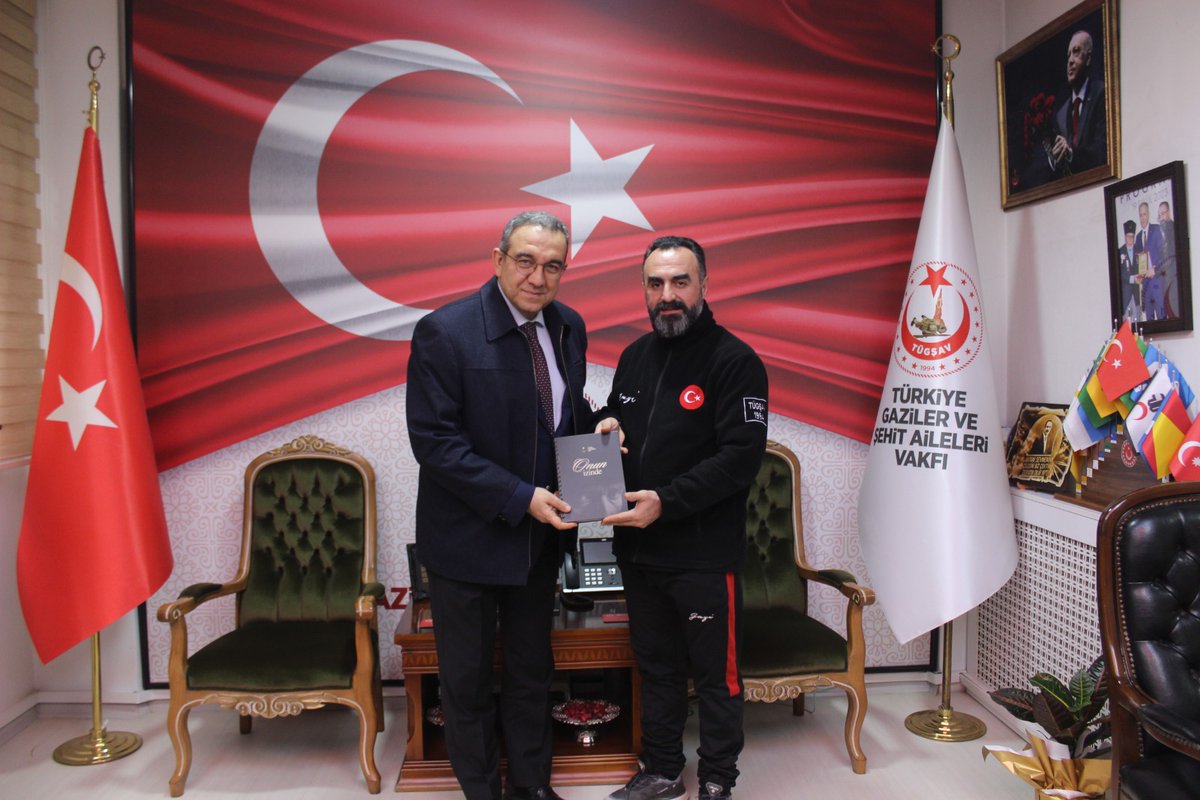 Atatürk Sanatoryum Eğitim ve Araştırma Hastanesi Başhekimi Prof. Dr. Aydın Yılmaz ve Başhekim Yardımcısı Osman Örsel Genel Merkezimizi ziyaret ederek, Genel Başkanımız Gazi <a href="/lokman_aylar/">Gazi Lokman Aylar</a> ile bir araya geldiler. 

Nezaket ziyaretleri için kıymetli misafirlerimize teşekkür ederiz.