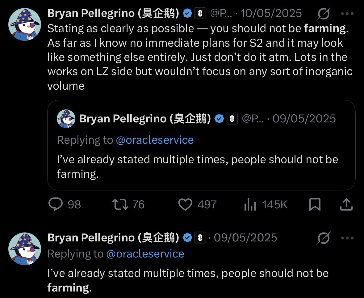 Dami (the L0 guy) tweet media