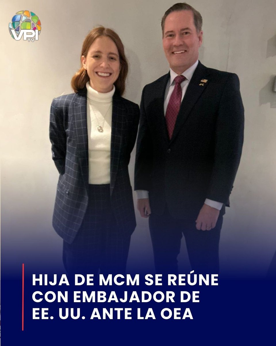 🔴 Hija de María Corina Machado se reunió con el embajador de #EEUU ante la OEA

La hija de María Corina Machado, Anna Corina Sosa Machado, se reunió con el embajador de Estados Unidos ante la OEA, Mike Waltz. 

"Subir al escenario mundial para aceptar un Premio Nobel para su