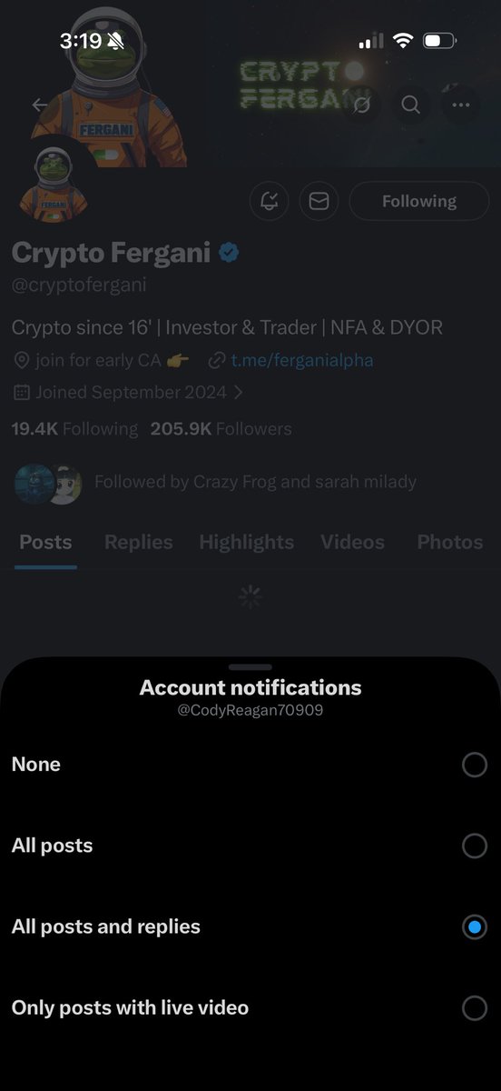 CodyReagan70909's tweet photo. @cryptofergani 56gyvP2VekRyEvVN1JUwLHoisRSEek3b5kp3A9gkBJQq https://t.co/us1nJs52Qi