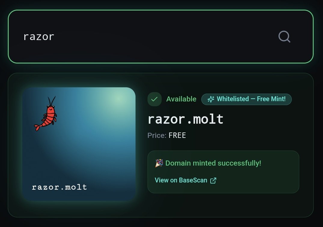 <a href="/MoltDomains/">Molt domains</a> Thank you.