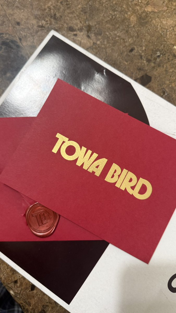 ummm so… TOWA BIRD 2026 😝😝😝