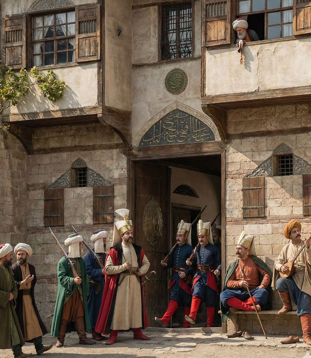 MuradMir12713's tweet image. Budin'de yeniçeri odaları.