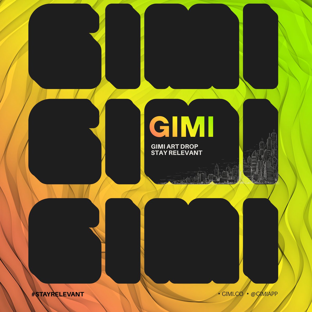 gm <a href="/GimiApp/">GIMI</a> . ݁₊ ⊹ 🏙 . ݁˖ . ݁ #stayrelevant