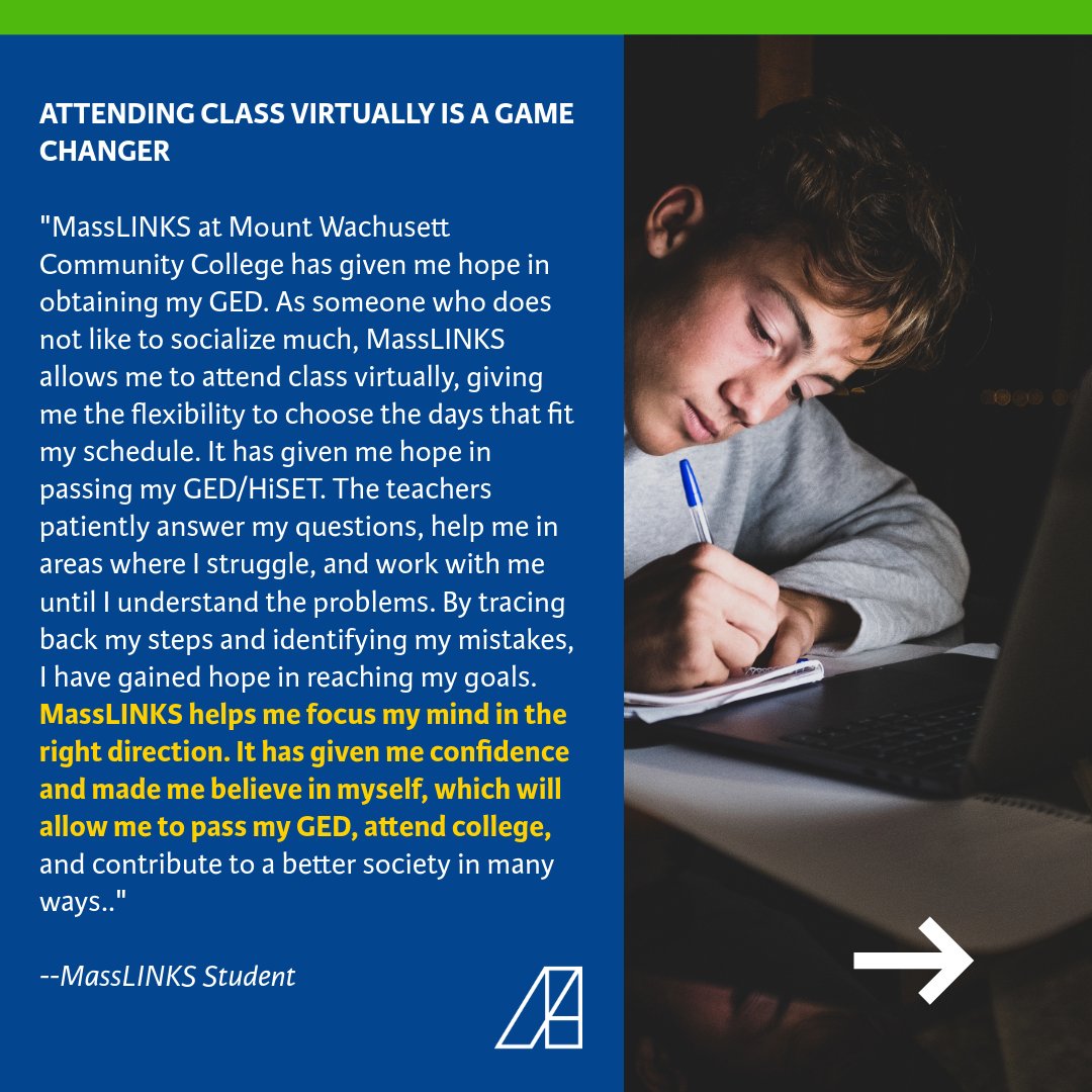 Public Adult Education of Massachusetts tweet media