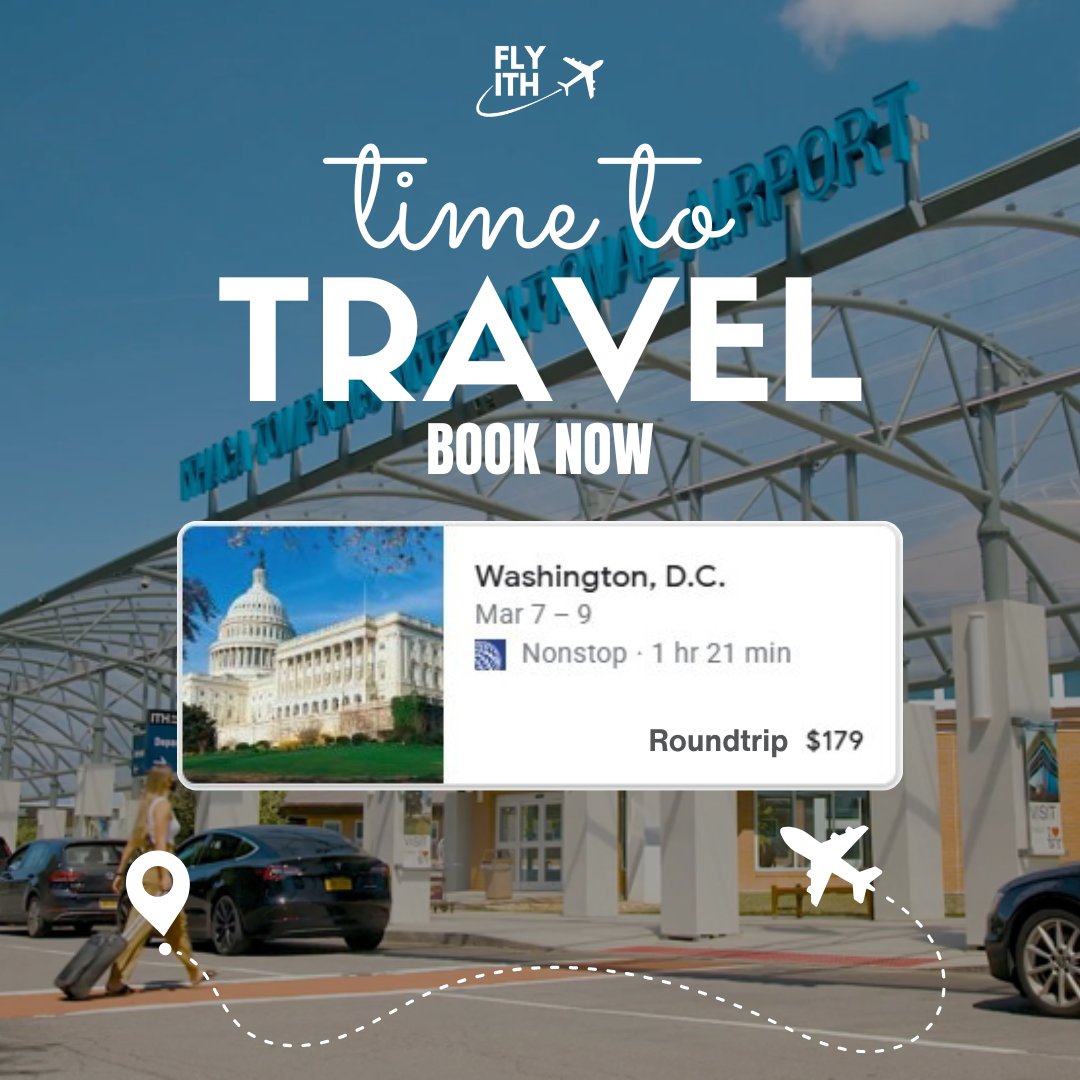 ITH Airport✈ tweet media