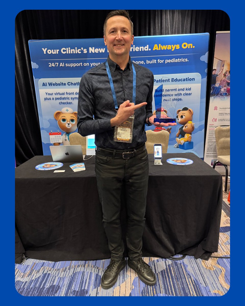 Pediatric Management Institute (PMI) 2026 was a big milestone for Teddy Chat.

Grateful for the opportunity ad recognition.