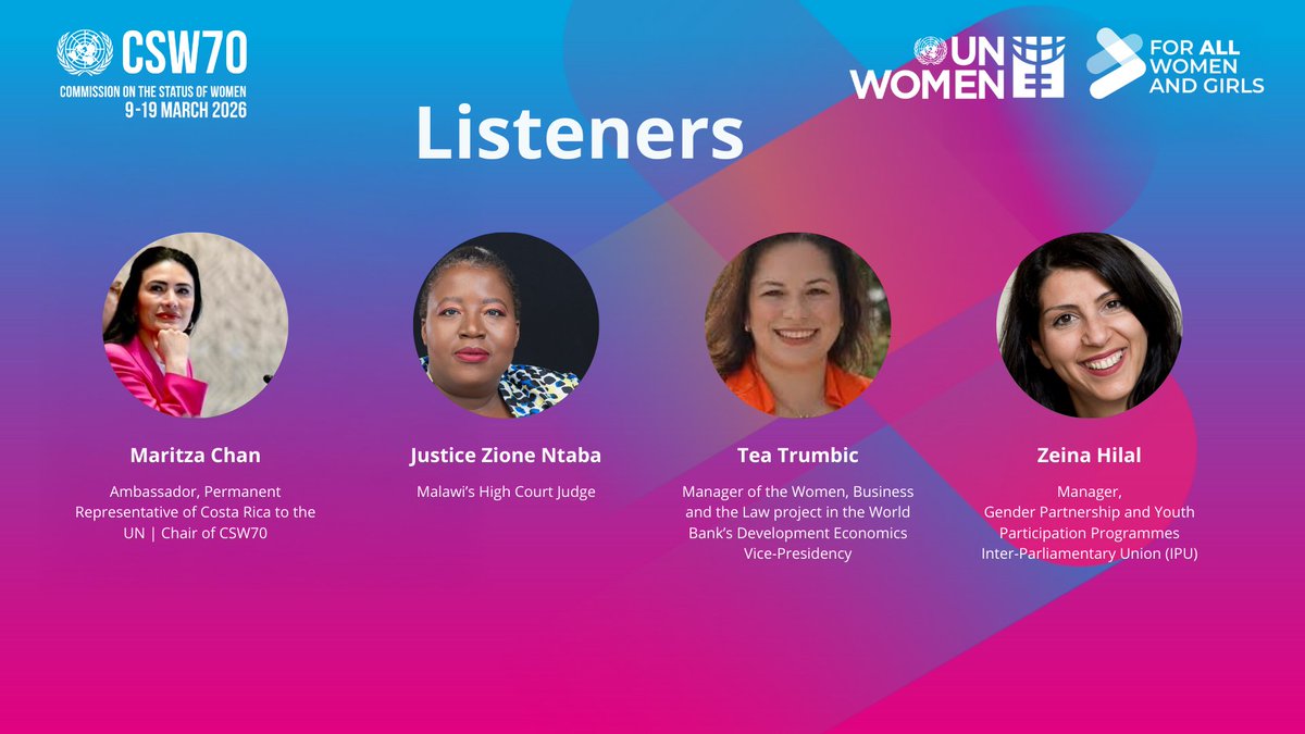 UN Women with Youth tweet media