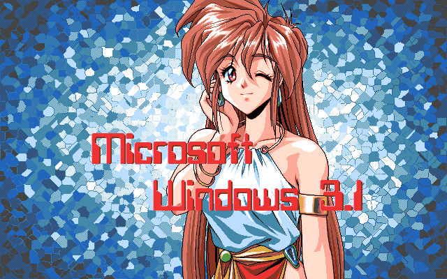 GODDESS レアシングルFIN 80年代希少 Windows 3.1 boot screens included with 