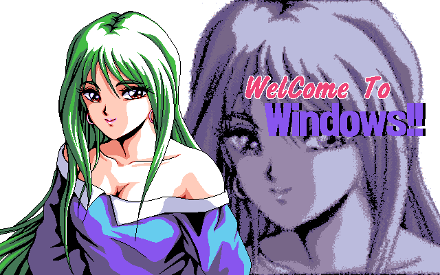 Windows 3.1 boot screens included with 