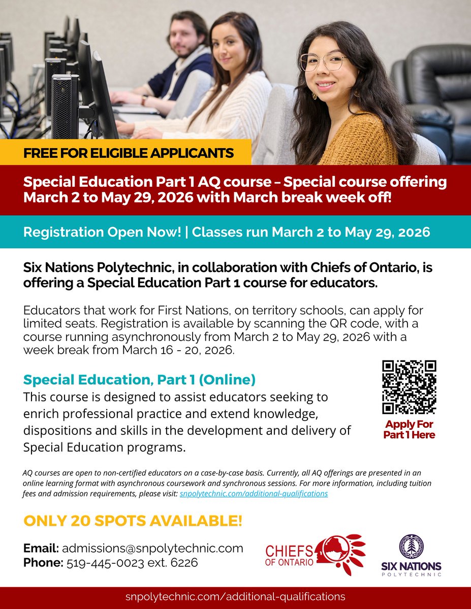 Six Nations Polytechnic tweet media