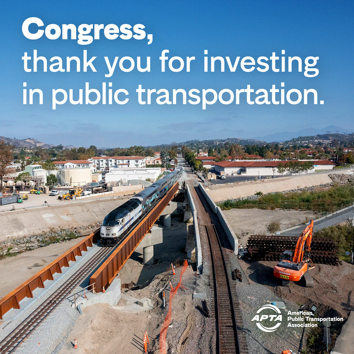 APTA applauds Congress for passing the bipartisan THUD Act, which provides $21.1B for critical public transit projects that improve safety, support U.S. jobs, and modernize systems. Federal investment in public transit keeps our economy moving! ⬇️

aptapassengertransport.com/apta-urges-u-s…