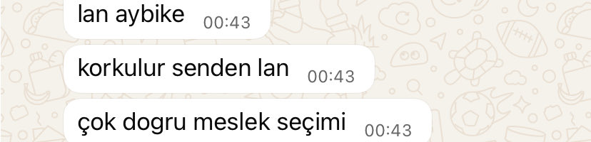 keyiften dört köşe oluruz mesela