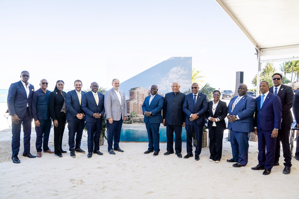 opmthebahamas's tweet photo. #ICYMI Prime Minister Philip Davis joined Baha Mar for the groundbreaking of its newest expansion — reinforcing a development that has transformed our luxury tourism landscape and generated lasting economic benefits for The Bahamas. 🇧🇸
The journey continues. #BahaMar #TourismBah https://t.co/0nISkCTGjy