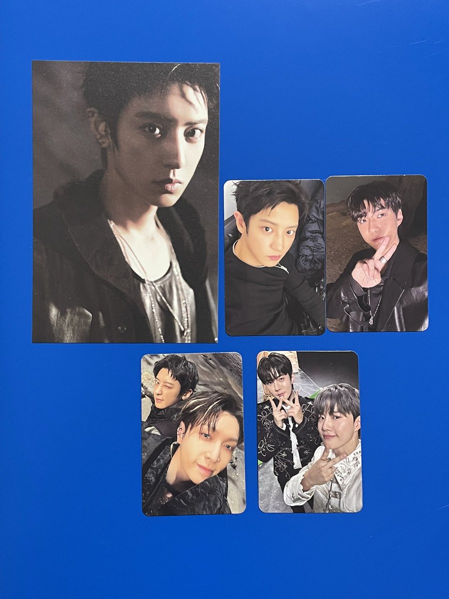 ______HEX's tweet photo. 【交換】EXO REVERXE トレカ メッセージカード

譲：チャニョル セフン レイ スホ

求：カイ(画像2⭕️印、画像3)

水濡れ/折れ防止梱包対応可能な方 https://t.co/5ZrjI5Q9ck