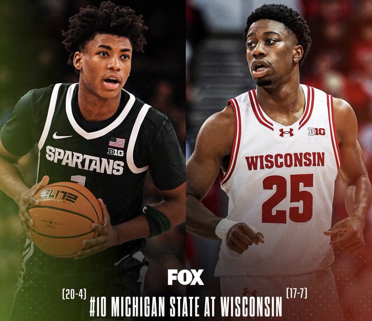 I’ve hit back-to-back 10 Unit Supermax Plays…

I’m going for the 3-Peat tonight in the Michigan State vs Wisconsin game 

If this post gets 10 likes, I’ll drop the pick for 𝗙𝗥𝗘𝗘
