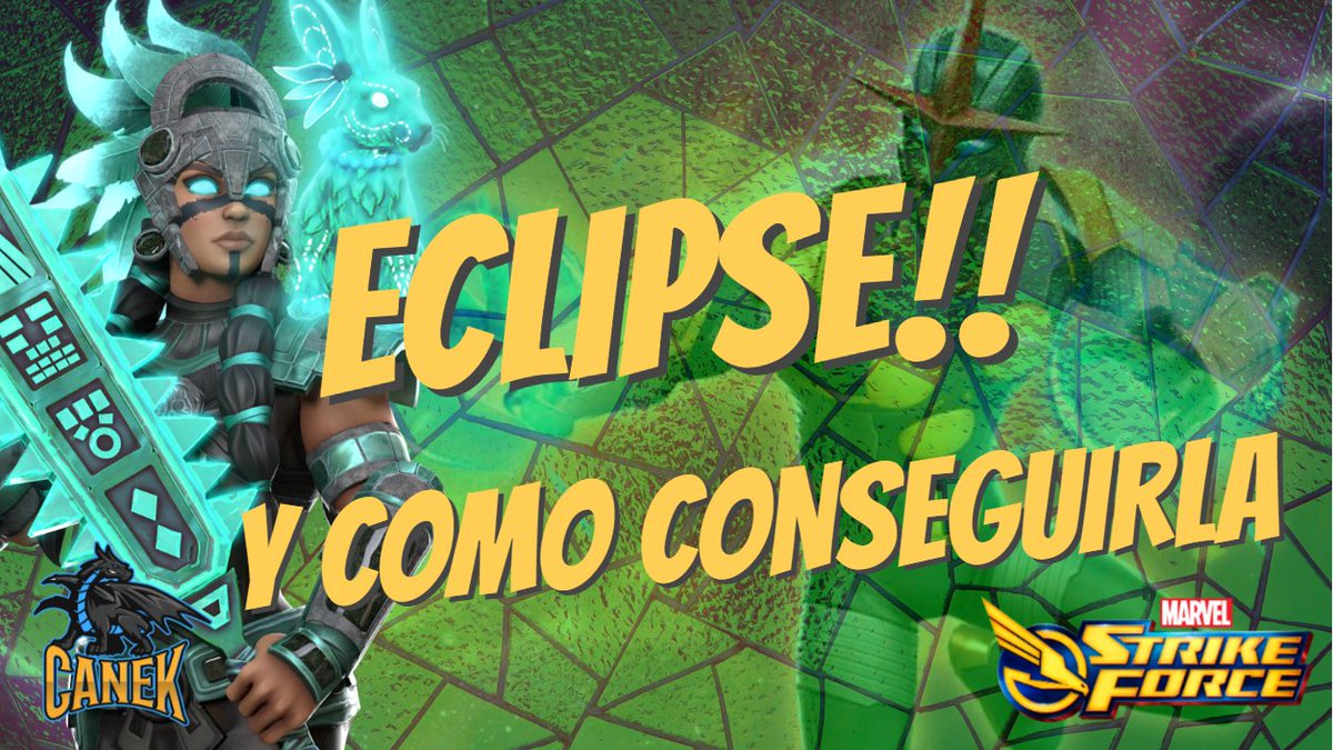 🚨ECLIPSE!! NUEVO PJ ORIGINAL Y COMO CONSEGUIRLO EN MARVEL STRIKE FORCE E... youtu.be/IwfBAXE8eQk?si… via <a href="/YouTube/">YouTube</a>