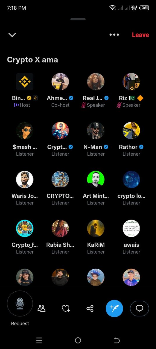 Today's AMA session was great enough.For the first time I am seeing the adoption in Pakistan related to crypto.

And for sure it's awesome for the users and as well as for Pakistan.

May we grow more in crypto as Pakistan is the 6th largest hub of crypto 
<a href="/BinancePk/">Binance Pakistan 🇵🇰</a> <a href="/RealJassia/">Real Jassia 😎</a>