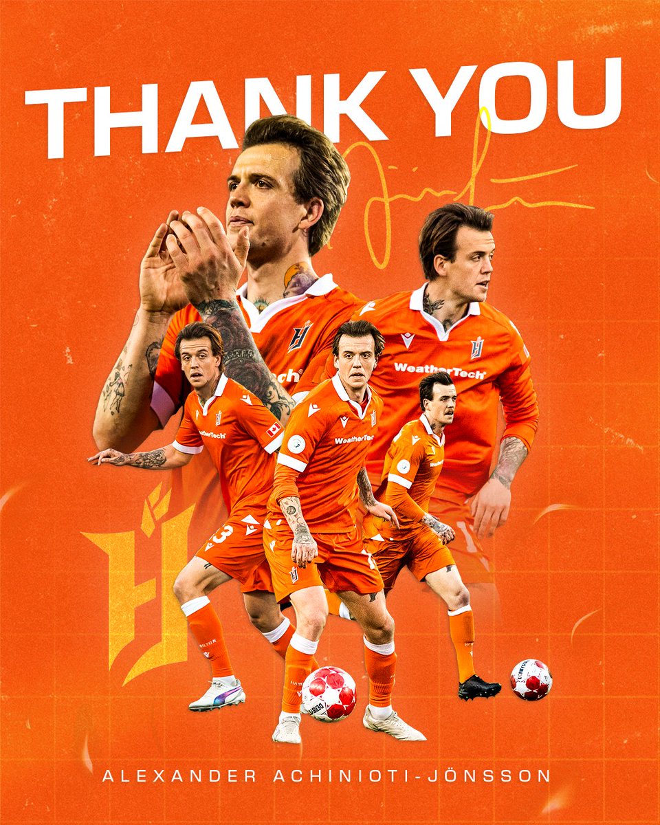 ForgeFCHamilton's tweet photo. Thank you, Alex Achinioti-Jönsson, for seven unforgettable seasons in Hamilton ⚔️

Forever part of Forge FC history. https://t.co/e4zFeQIWo5
