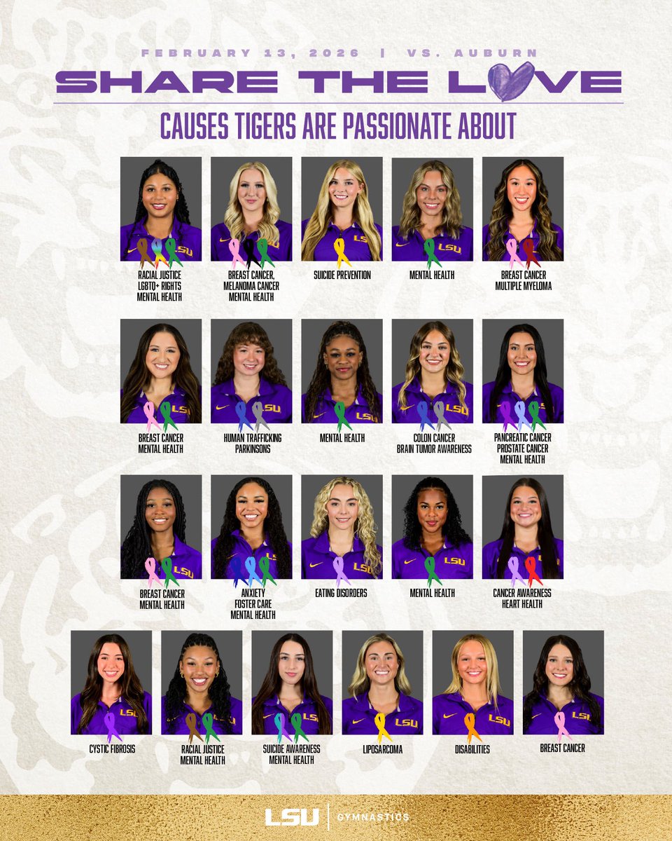 Competing for a cause tonight 🤍