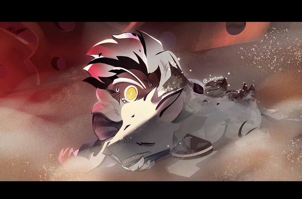 “…Cream Wolf?” #cookierun #crunchychipcookie