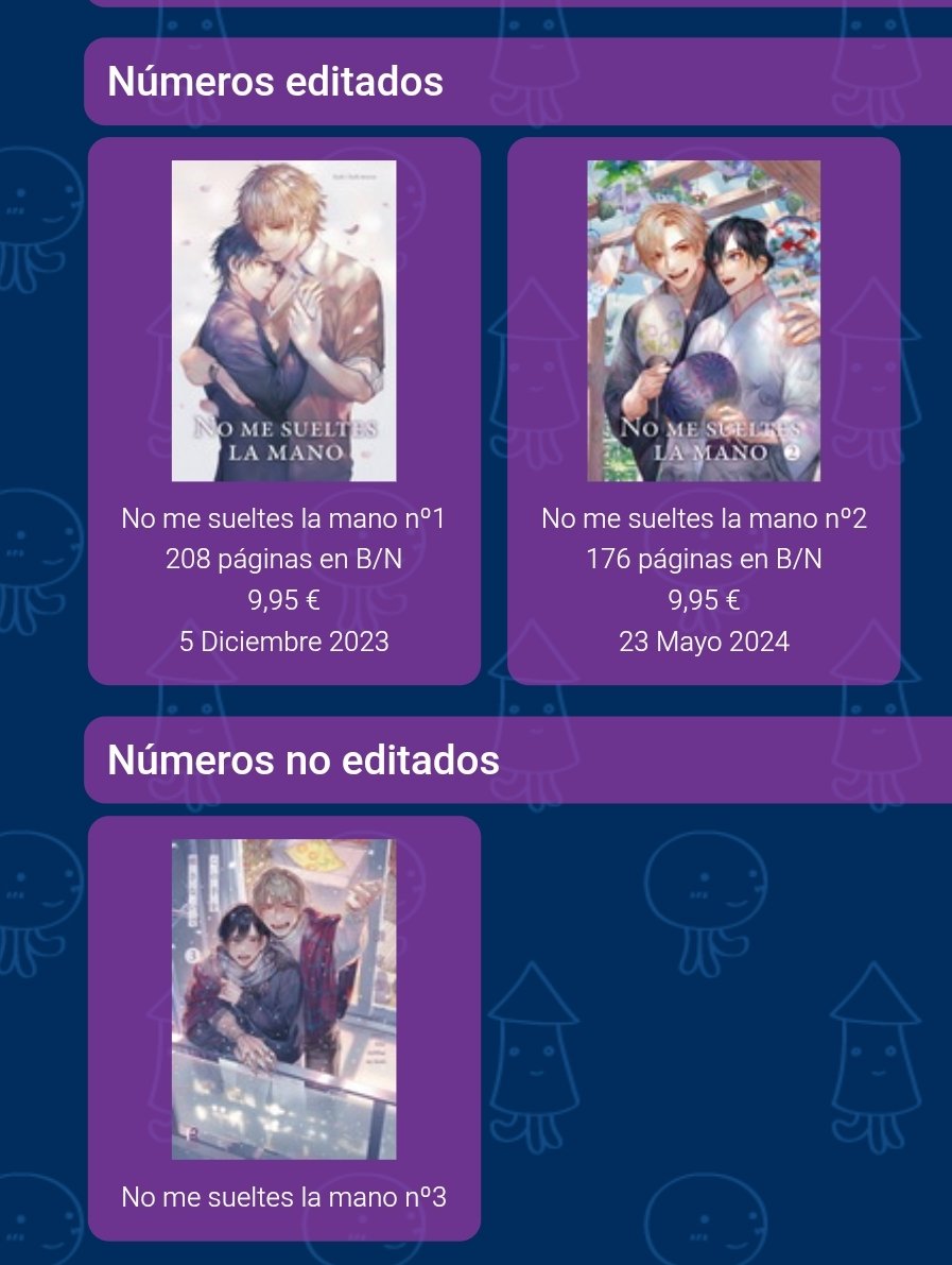 NeliSan8's tweet photo. @ArechiManga Holaaa! 👋🏻
¿Está pensado finalizar la serie de "no me sueltes la mano" este año?
¡¡Es una gran obra y sólo falta el último tomo!!
Gracias 😊 https://t.co/s1On21KXnr
