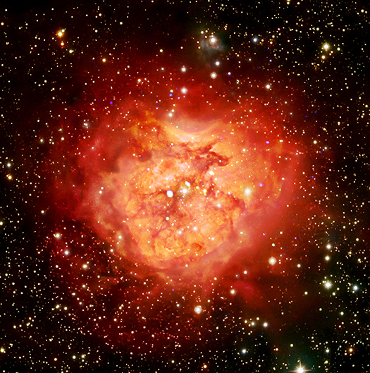To celebrate Valentine's Day, the <a href="/chandraxray/">Chandra Observatory</a> team has released a new image of the Cocoon Nebula (officially named IC 5146). This heart-shaped nebula is a region in the Milky Way galaxy where new stars are forming. 

Read more: chandra.si.edu/photo/2026/hea…