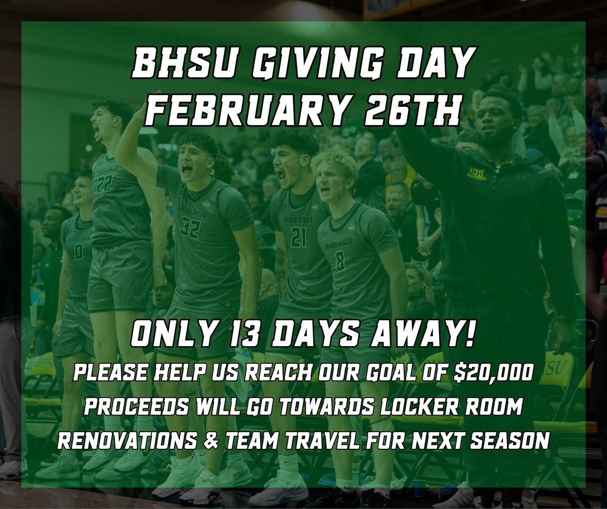 Black Hills State MBB tweet media
