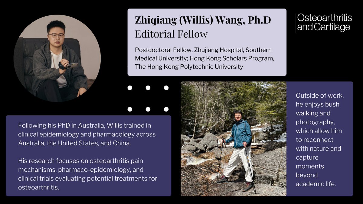 Osteoarthritis and Cartilage Journals tweet media