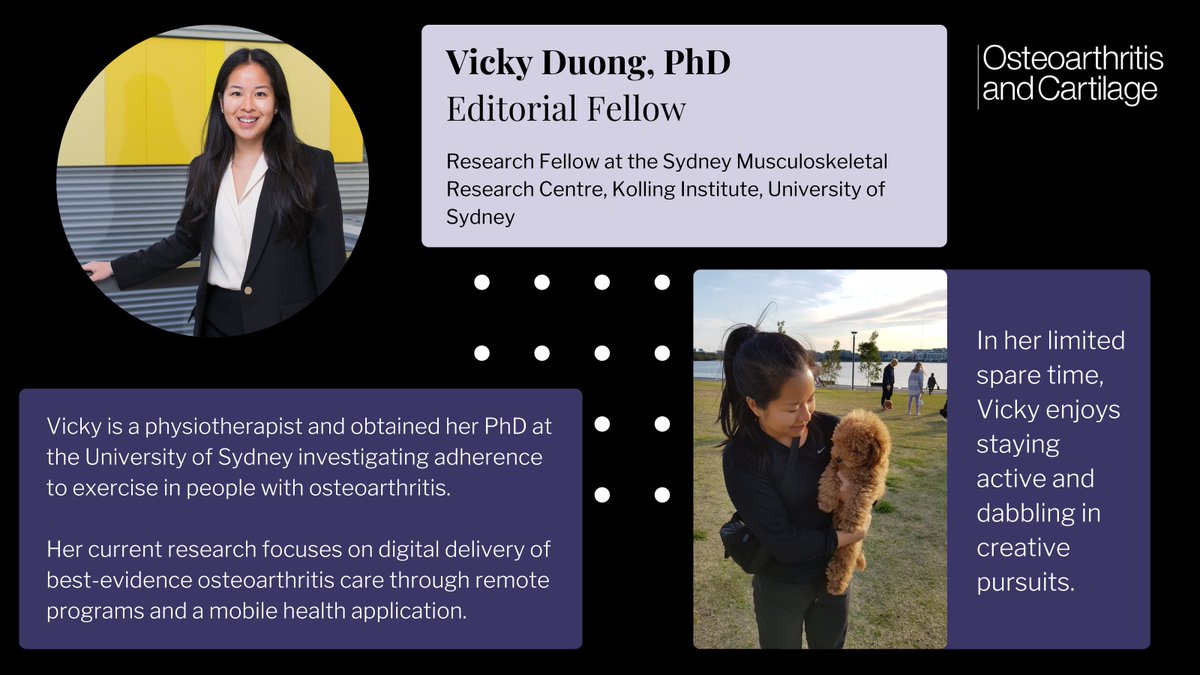 Osteoarthritis and Cartilage Journals tweet media