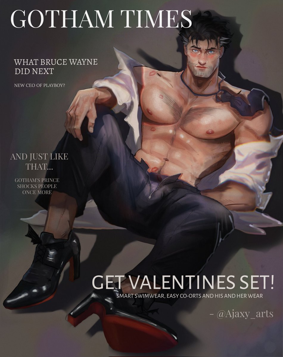 Happy early valentines to all us single people 
#BruceWayne #dc