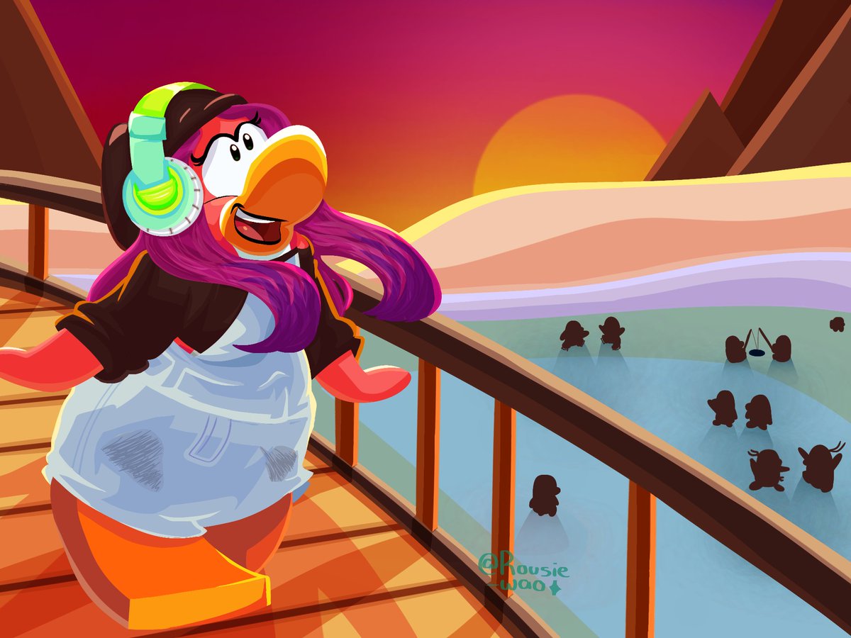 Rousie loves to Panic! 🐧🎩 tweet media