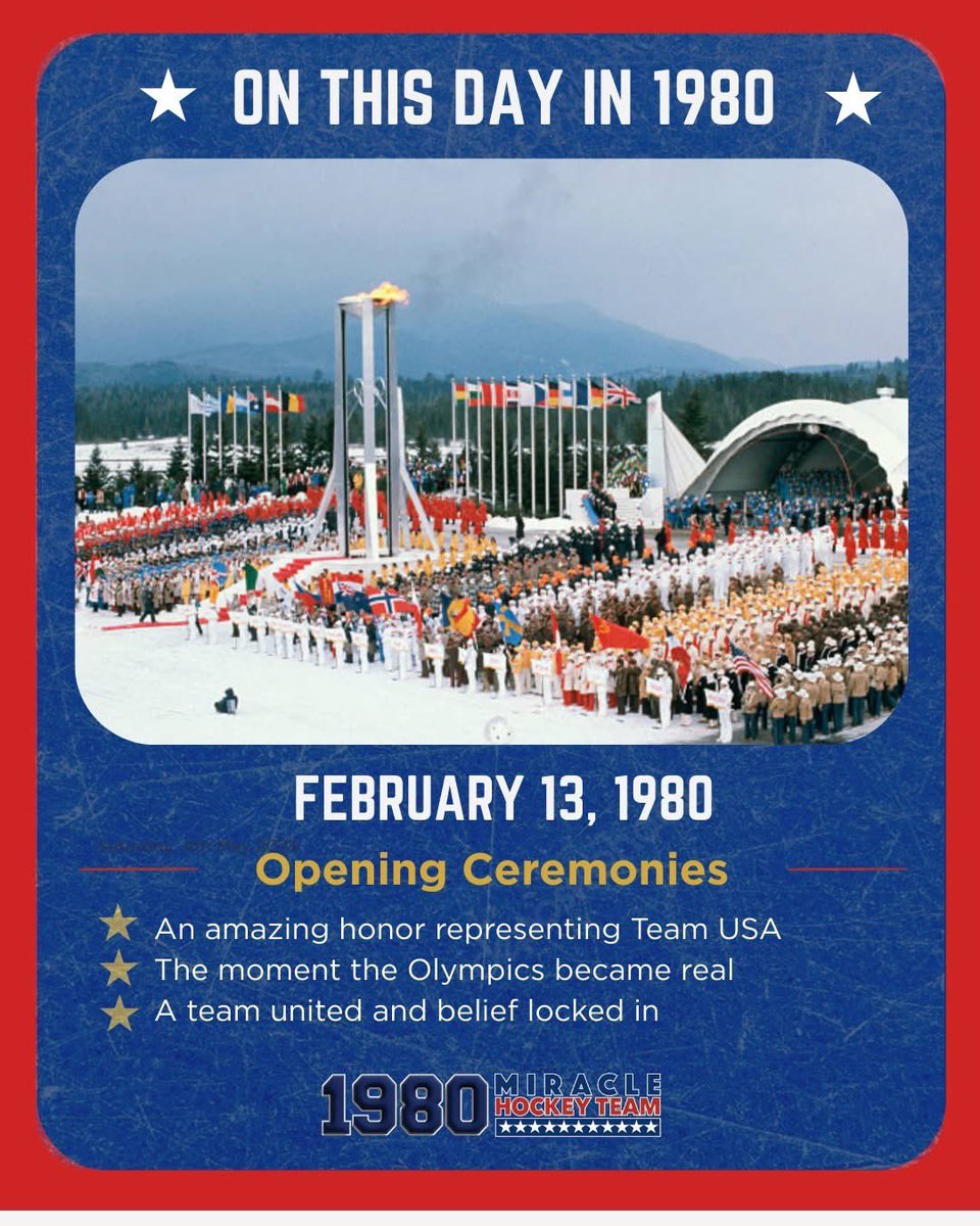 borninusabetty's tweet image. #OnThisDayinHistory in 1980, the opening ceremonies were held in #LakePlacid! #winterolympics #sports @LakePlacidAdk