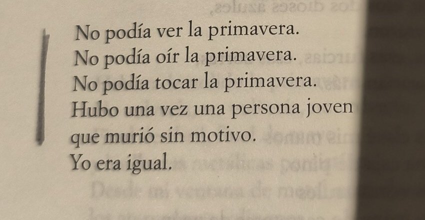 Anne Sexton, te quiero mucho. No entiendo por qué la edad de 6 y la edad de 13 es tan recurrente y tan importante para vos, ni qué te pasó entonces. Está bien. Prefiero no saberlo.