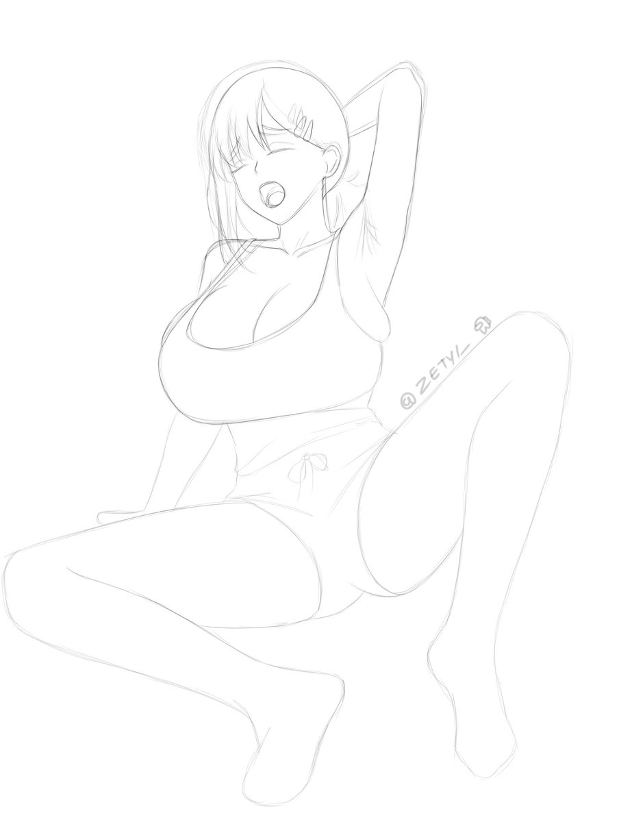 Después de poco más de 1 mes vuelvo a dibujar, la verdad si me sentí mal este tiempo pero los ultimos días me he sentido lo suficientemente bien como para dibujar:) Y como no tengo ideas actualmente siéntanse libres de recomendar personajes o vtubers! Esa vez si haré caso xd