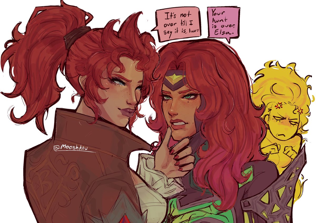 The yuri no one invented but me #MarvelRivals