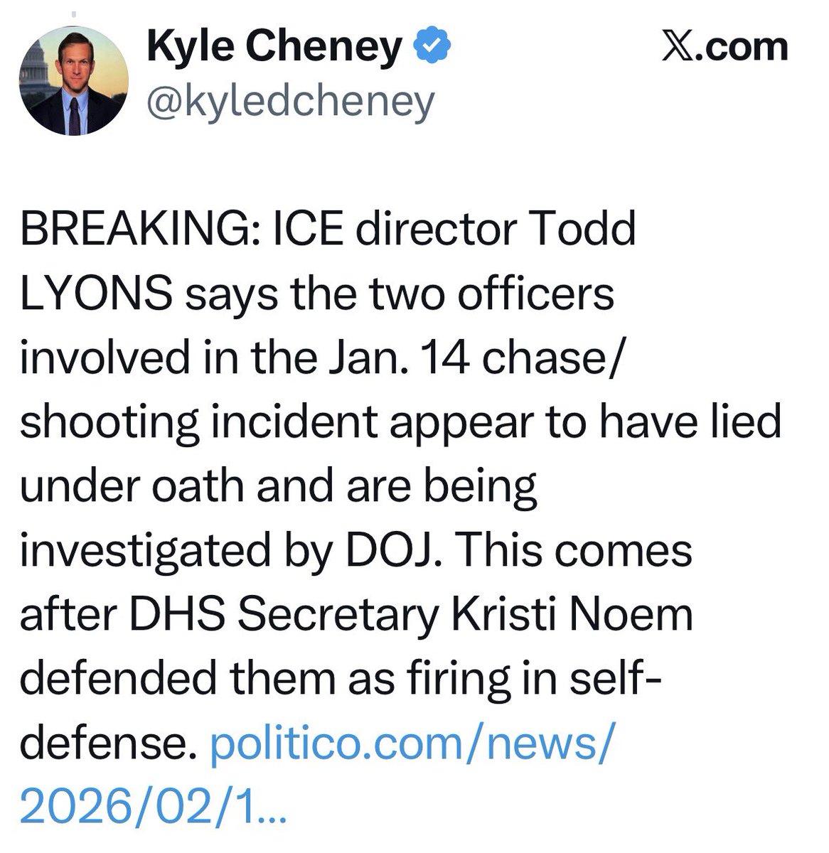 Kristi Noem travels around the country with a costume department, hair and makeup team, camera crew and her side piece, Corey Lewandowski, on a $70M luxury jet, with a bedroom, just so she can fucking lie to us. 

All paid with our tax dollars, of course.