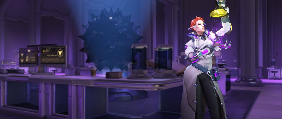 MsODeorain's tweet photo. Day 1 of asking @PlayOverwatch to unlock Moira's scientist skin in the skin gallery. https://t.co/cCkHRZHBpl
